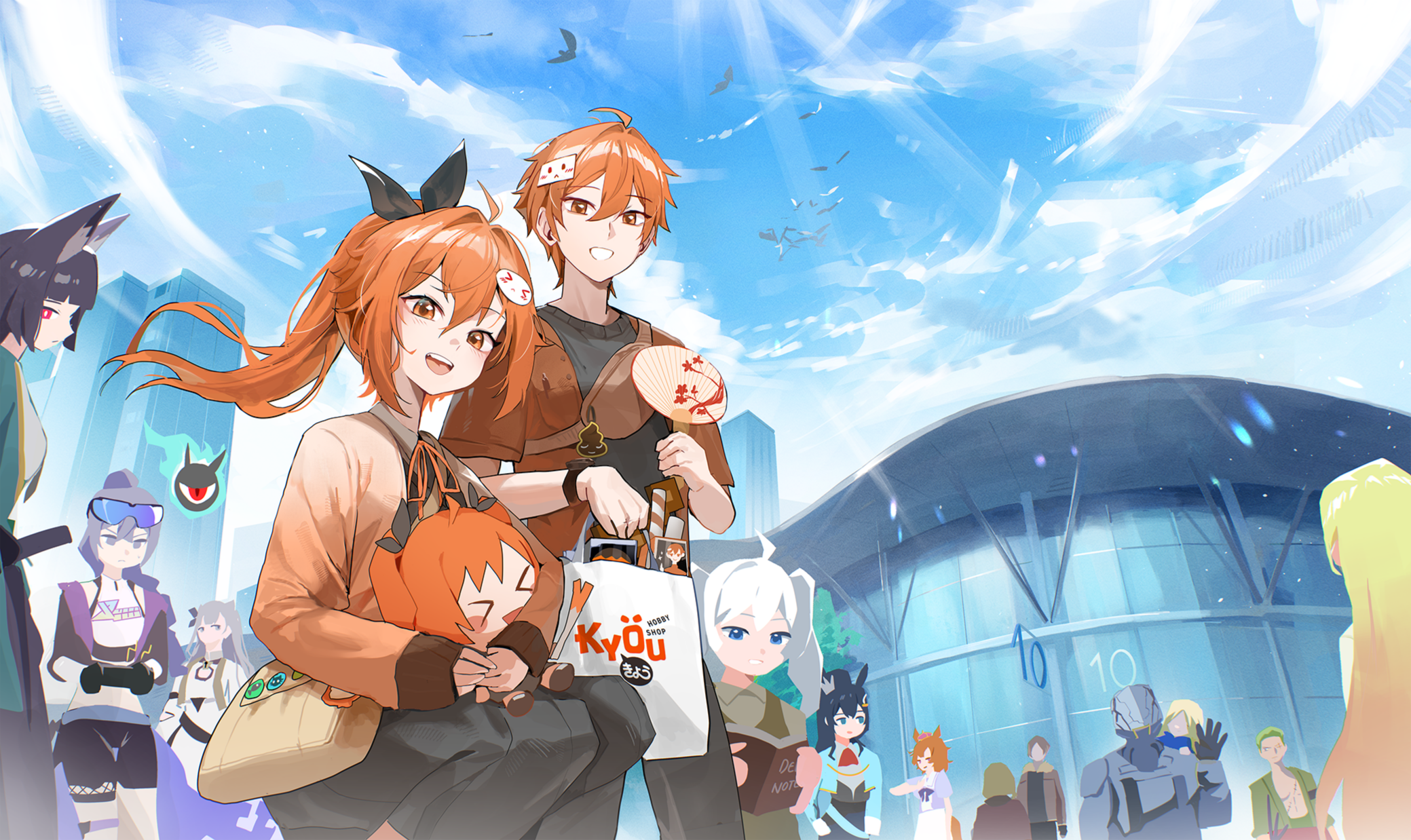 A BRIGHT AND WARM REUNION oleh @nimiru26
