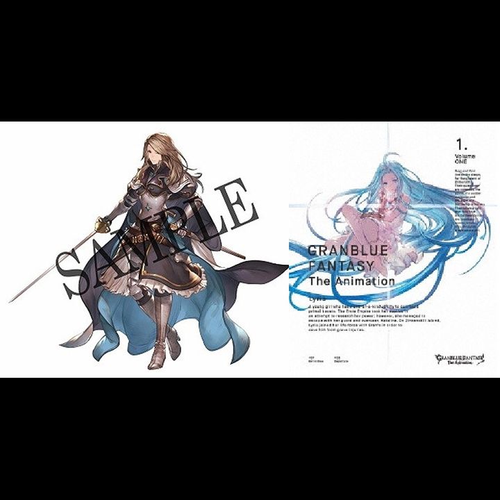 [BONUS Katalina Dark] DVD Granblue Fantasy 1
