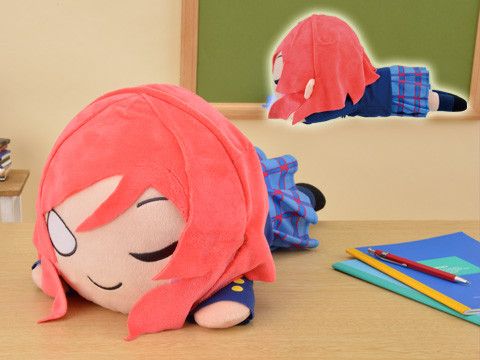 Mega Jumbo Nesoberi Nuigurumi Plush Nishikino Maki (40x22cm)