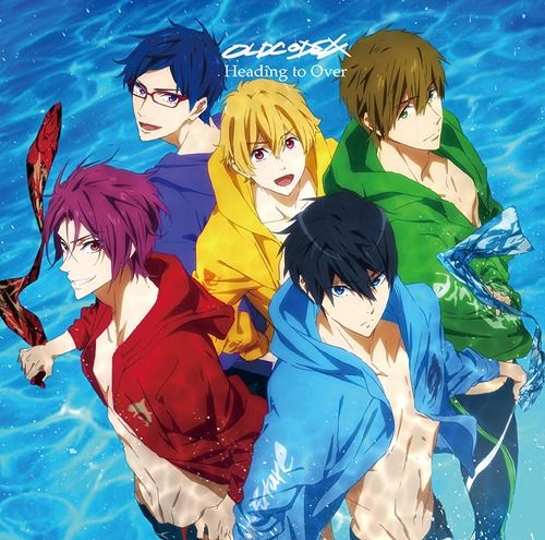 CD Single "Free! -Dive to the Future- (Anime)" Intro Main Theme Song: Heading to Over [Anime Edition]