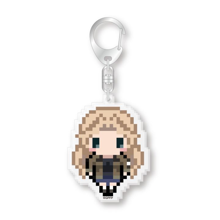 GIRLS und PANZER das Finale Dot Picture Acrylic Mascot Kei