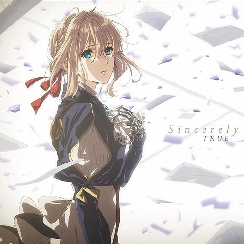 Violet Evergarden Intro Theme Song: Sincerely [Anime Edition] (CD)
