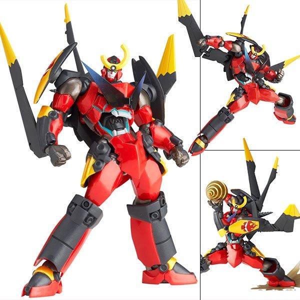 Legacy of Revoltech Action Figure Gurren Lagann (with Gurren Wing)