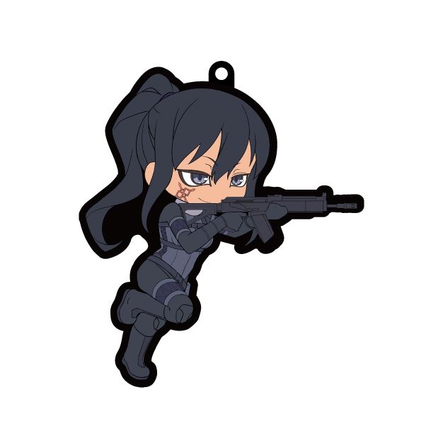 Sword Art Online Alternative Gun Gale Online Battle Style Rubber Strap Pitohui