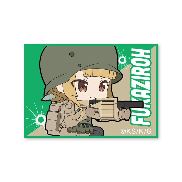 Sword Art Online Alternative Gun Gale Online Battle Style Velcro Emblem Fukaziroh