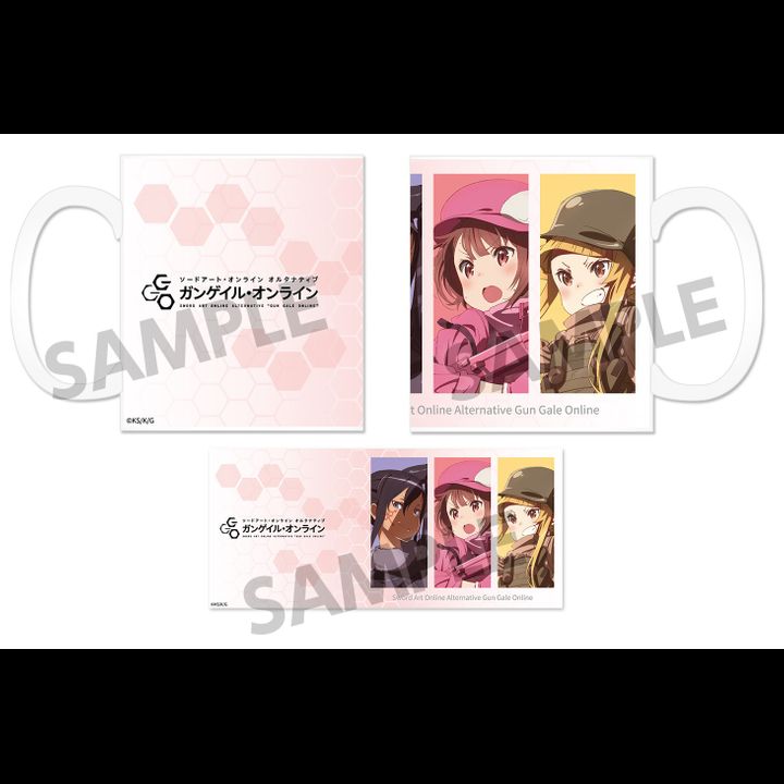 Sword Art Online Alternative Gun Gale Online Mug Key Visual
