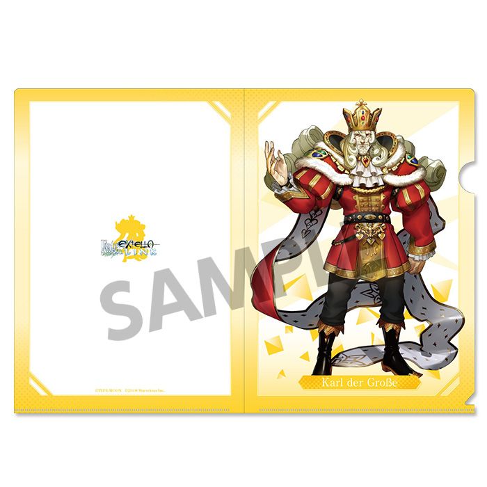 Fate/EXTELLA LINK Clear File Vol. 2 Charles the Great