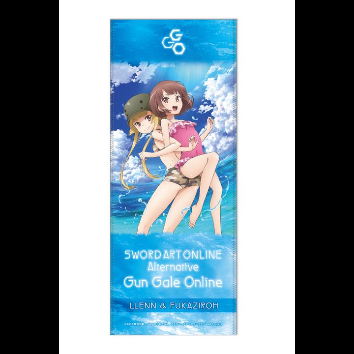 Sword Art Online Alternative Gun Gale Online Microfiber Face Towel 02