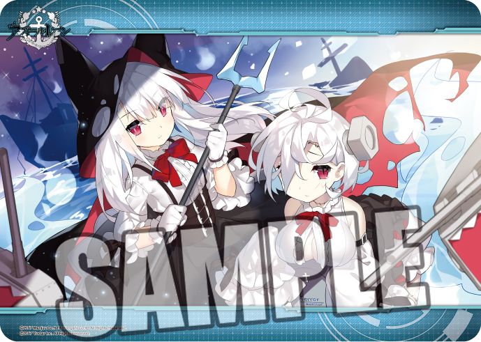Character Rubber Mat Azur Lane Erebus & Trror