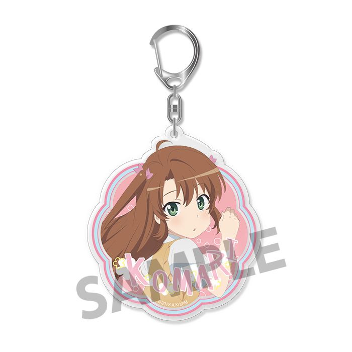 Non Non Biyori Movie: Vacation Acrylic Key Chain Koshigaya Komari