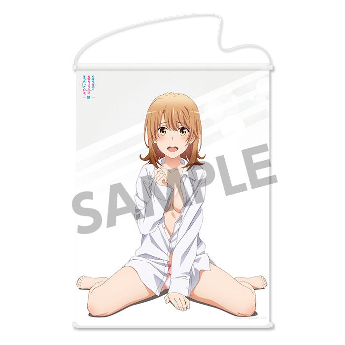 Yahari Ore no Seishun Love-come wa Machigatteiru. Zoku Original Illustration Life-size Tapestry Isshiki Iroha Y-Shirt Ver.
