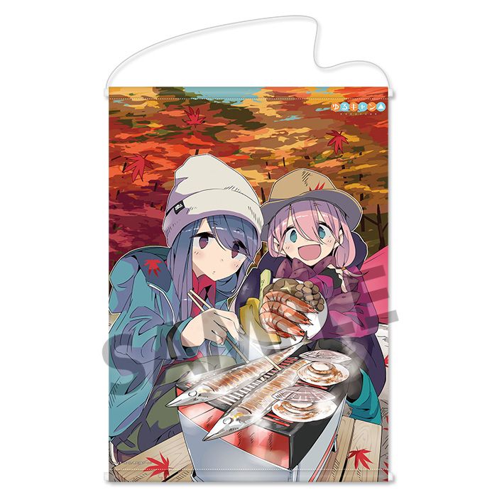 Yurucamp B2 Tapestry Original Edition Vol. 2 C 