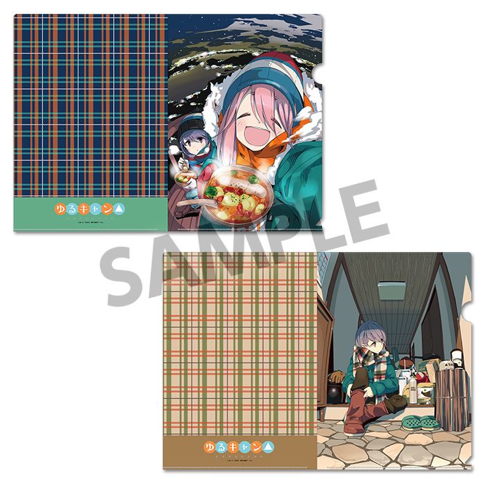 Yurucamp Clear File Set Original Edition Vol. 2 A