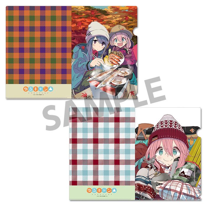 Yurucamp Clear File Set Original Edition Vol. 2 B