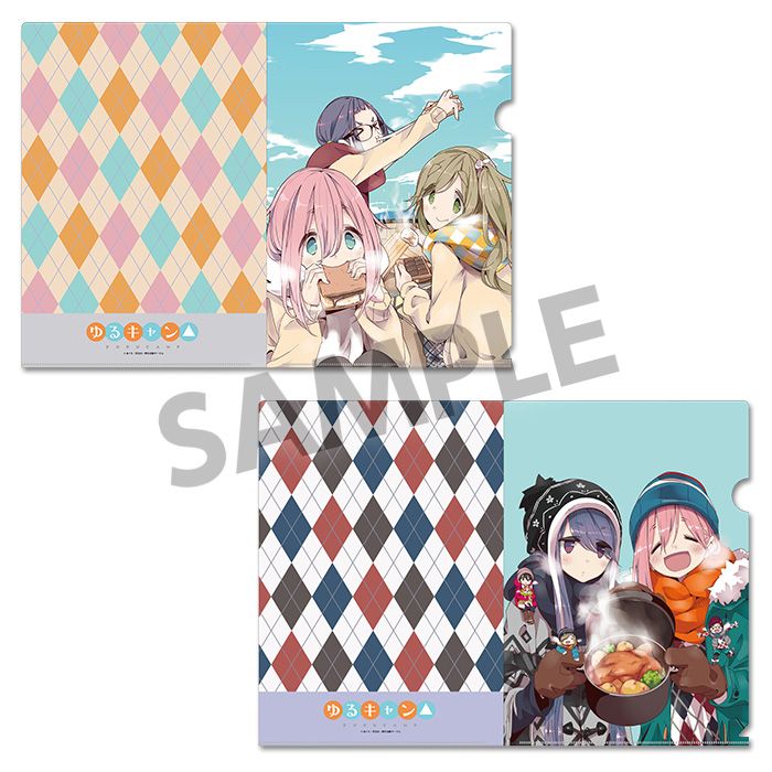 Yurucamp Clear File Set Original Edition Vol. 2 C
