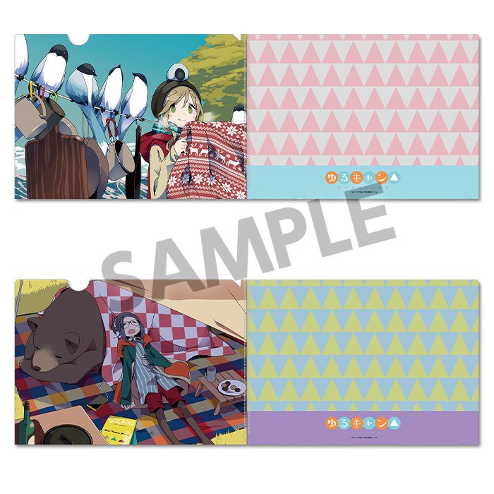 Yurucamp Clear File Set Original Edition Vol. 2 E