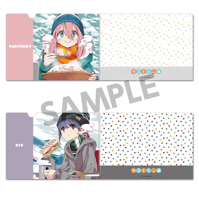 Yurucamp Clear File Set Original Edition Vol. 2 F
