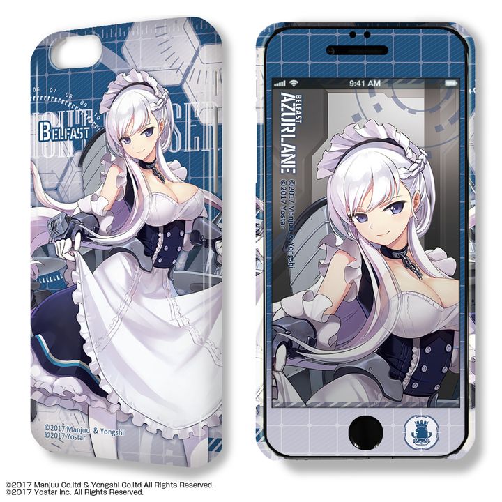 Dezajacket 'Azur Lane' iPhone6/6S Case & Protective Sheet Ver. 2 Design 01 Belfast