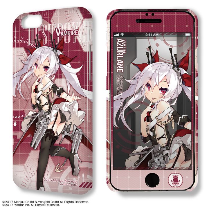 Dezajacket 'Azur Lane' iPhone6/6S Case & Protective Sheet Ver. 2 Design 06 Vampire