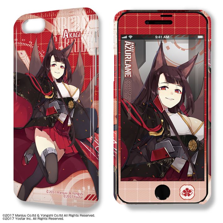 Dezajacket 'Azur Lane' iPhone7/8 Case & Protective Sheet Ver. 2 Design 03 Akagi