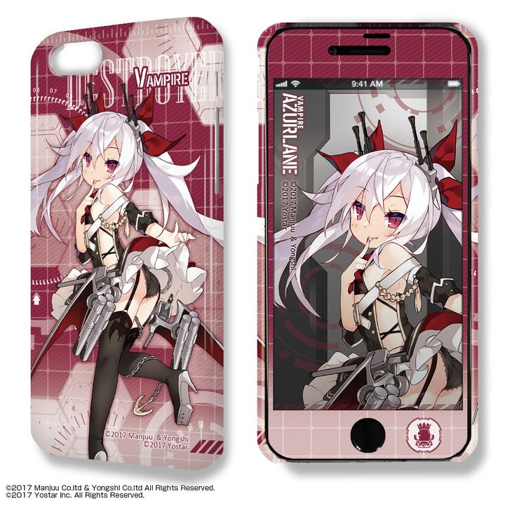 Dezajacket 'Azur Lane' iPhone7/8 Case & Protective Sheet Ver. 2 Design 06 Vampire