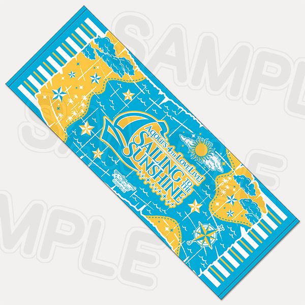 Big Towel Love Live! Sunshine!! Aqours 4th Love Live! ~Sailing to the Sunshine~