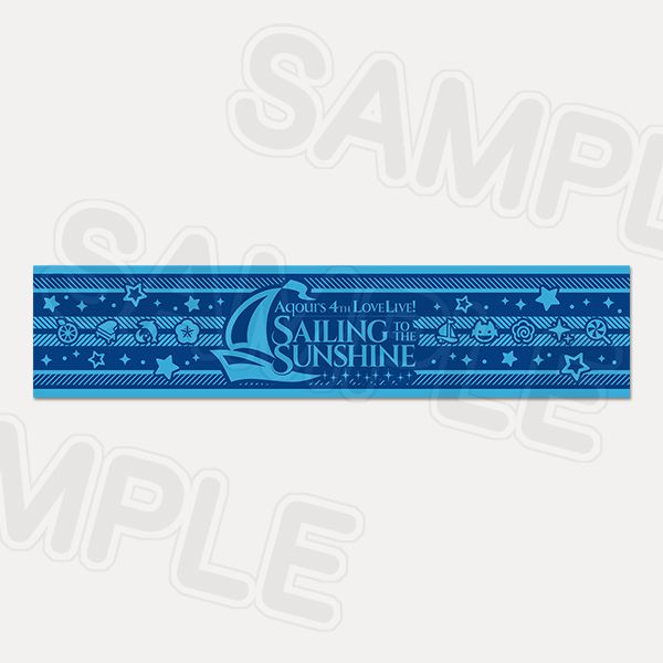Scarf Love Live! Sunshine!! Aqours 4th Love Live! ~Sailing to the Sunshine~