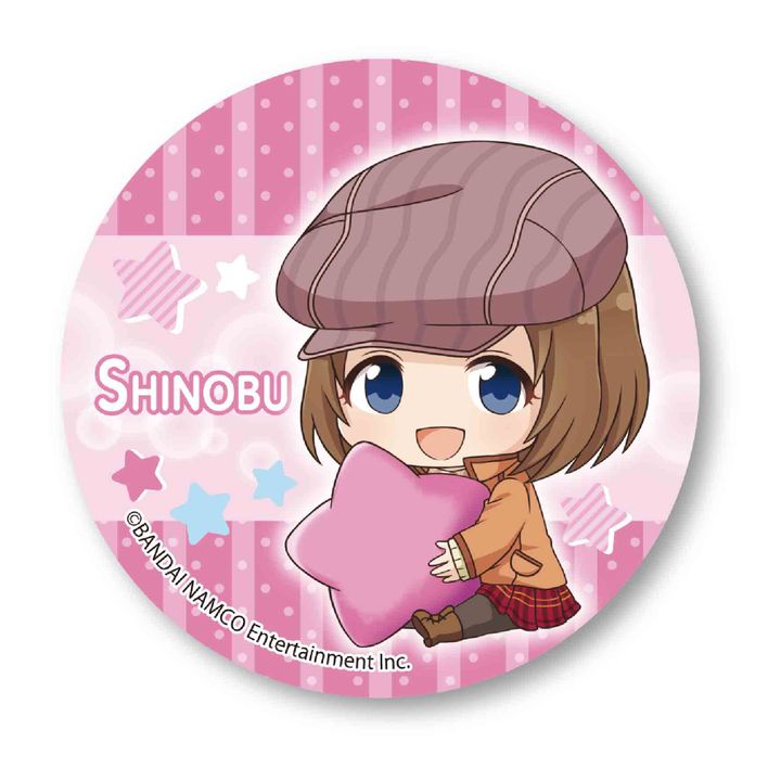 The Idolmaster Cinderella Girls GyuGyutto Can Badge Kudo Shinobu