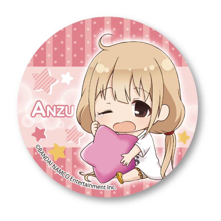 The Idolmaster Cinderella Girls GyuGyutto Can Badge Futaba Anzu