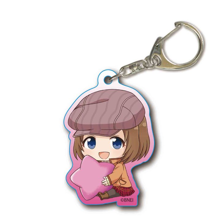 The Idolmaster Cinderella Girls GyuGyutto Acrylic Key Chain Kudo Shinobu