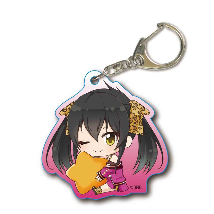 The Idolmaster Cinderella Girls GyuGyutto Acrylic Key Chain Matoba Risa