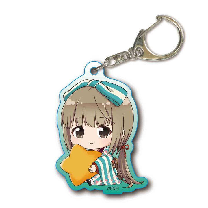 The Idolmaster Cinderella Girls GyuGyutto Acrylic Key Chain Yorita Yoshino
