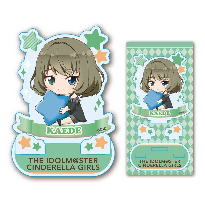 The Idolmaster Cinderella Girls GyuGyutto Acrylic Figure Takagaki Kaede