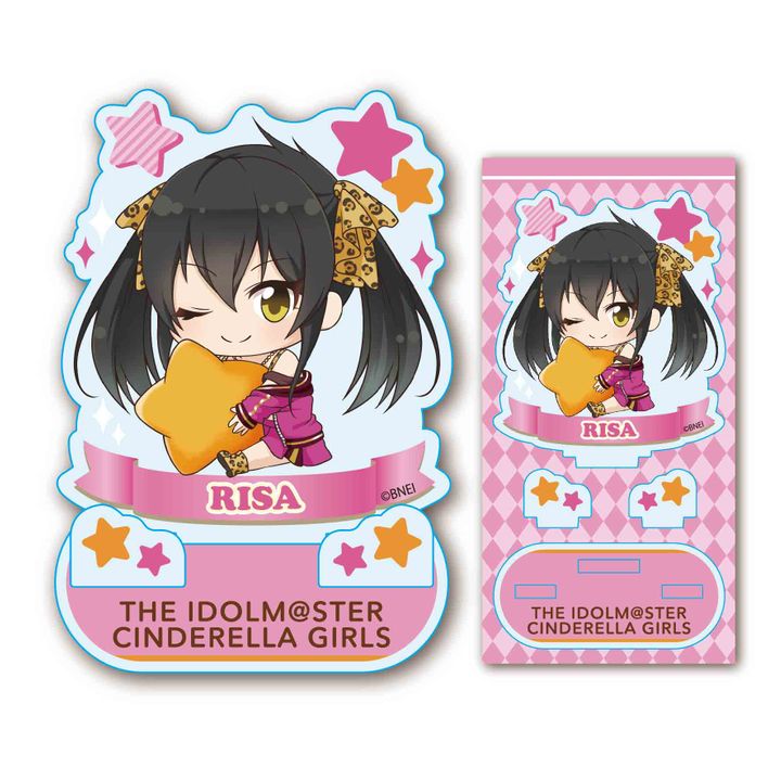 The Idolmaster Cinderella Girls GyuGyutto Acrylic Figure Matoba Risa