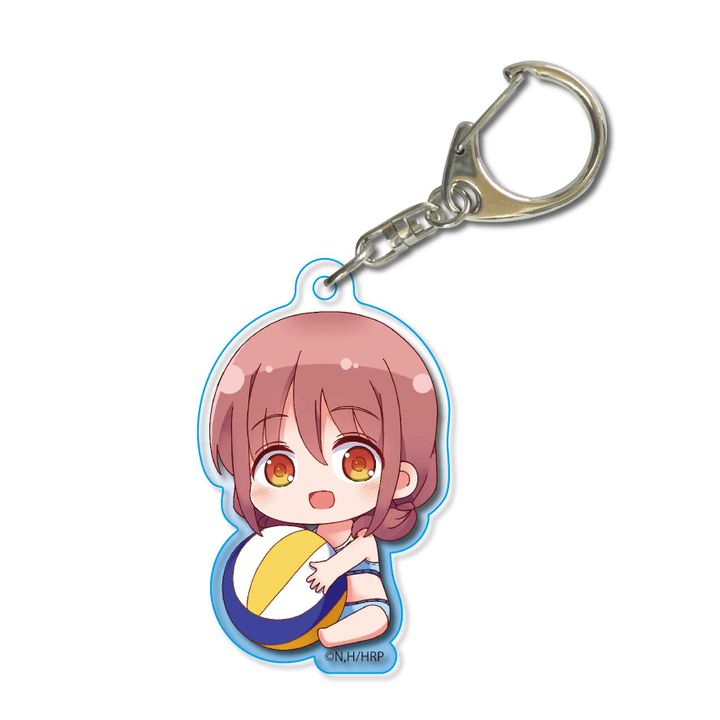 Harukana Receive GyuGyutto Acrylic Key Chain Ozora Haruka