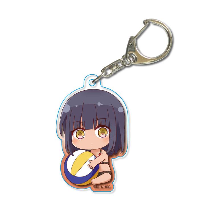 Harukana Receive GyuGyutto Acrylic Key Chain Toi Narumi