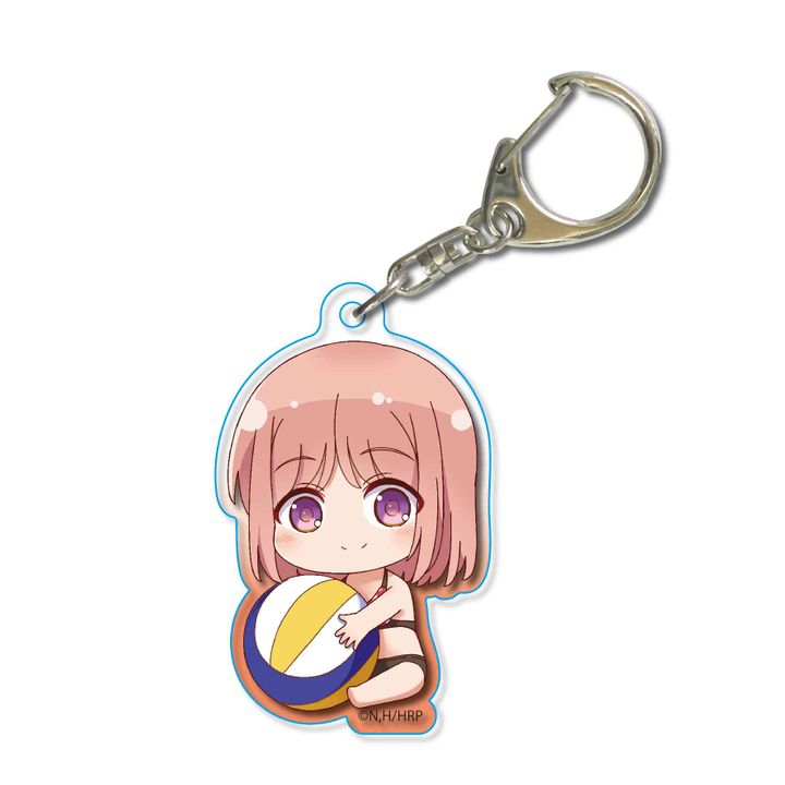 Harukana Receive GyuGyutto Acrylic Key Chain Tachibana Ayasa
