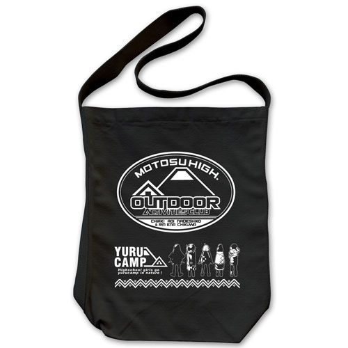Yurucamp Yurucamp Shoulder Tote Bag Black