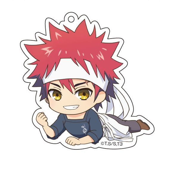Shokugeki no Soma The Third Plate Gororin Acrylic Key Chain 1 Yukihira Soma