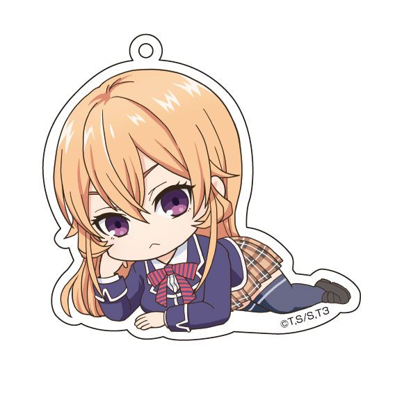 Shokugeki no Soma The Third Plate Gororin Acrylic Key Chain 2 Nakiri Erina
