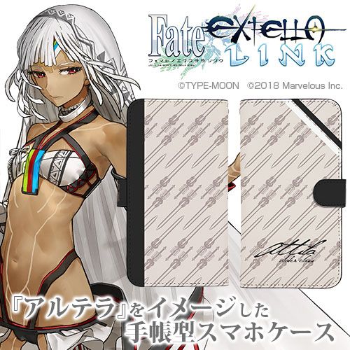 Fate/EXTELLA LINK Attila Book Type Smartphone Case 
