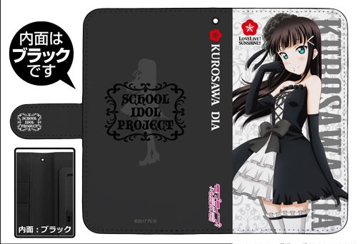 Love Live! Sunshine!! Kurosawa Dia Gothic Lolita Ver. Book Type Smartphone Case 138