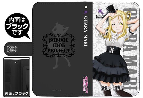 Love Live! Sunshine!! Ohara Mari Gothic Lolita Ver. Book Type Smartphone Case 138