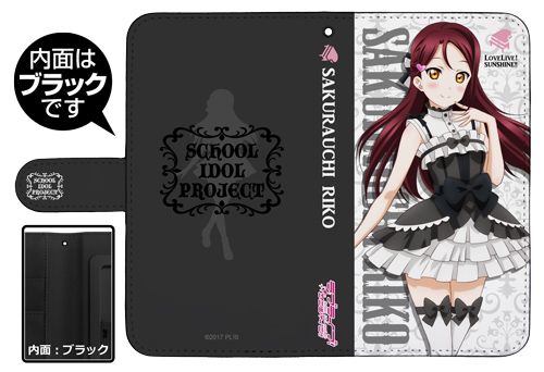 Love Live! Sunshine!! Sakurauchi Riko Gothic Lolita Ver. Book Type Smartphone Case 138
