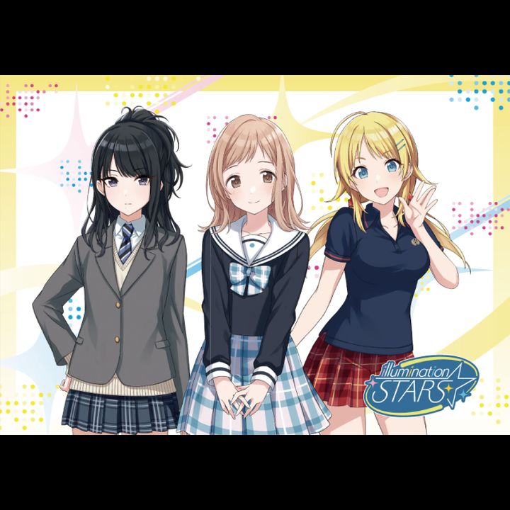 The Idolmaster Shiny Colors Clear File Illumination STARS Casual Outfit