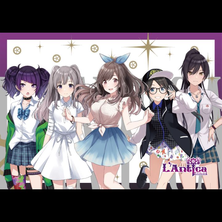 The Idolmaster Shiny Colors Clear File L'Antica Casual Outfit