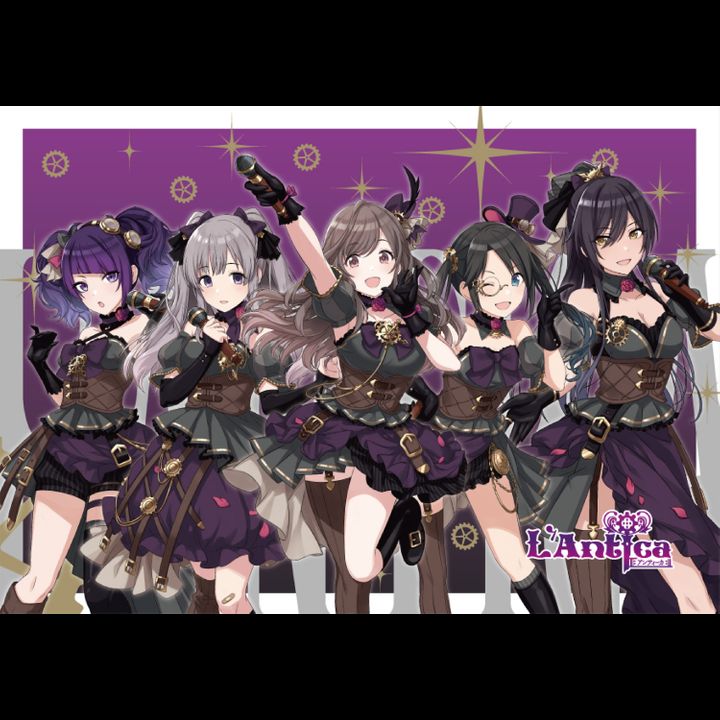 The Idolmaster Shiny Colors Clear File L'Antica Idol Costume