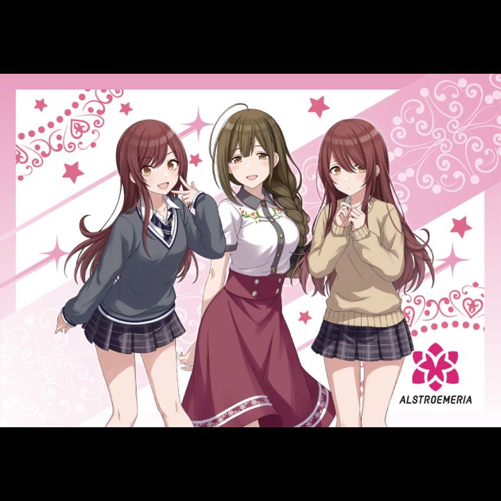 The Idolmaster Shiny Colors Clear File ALSTROEMERIA Casual Outfit