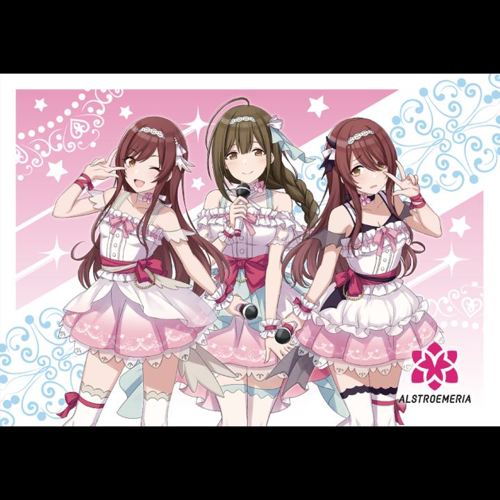 The Idolmaster Shiny Colors Clear File ALSTROEMERIA Idol Costume