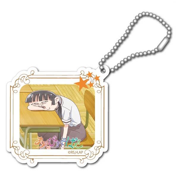 Asobi Asobase Acrylic Key Chain Honda Hanako